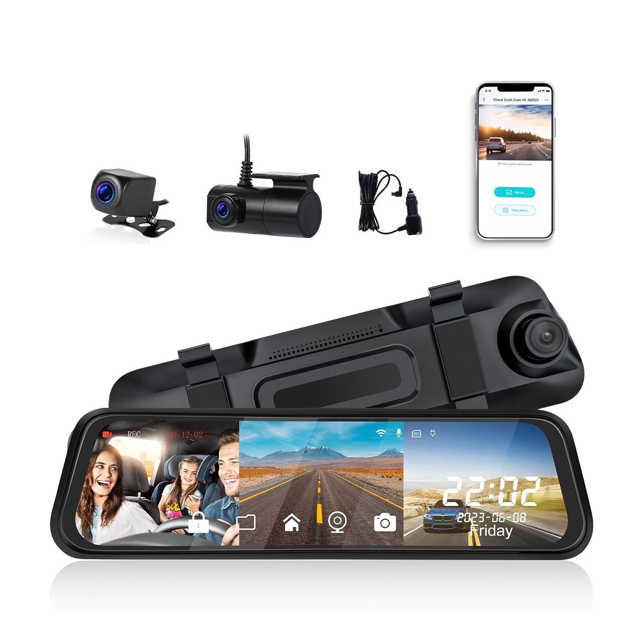 Carlover Mirror Dashcam